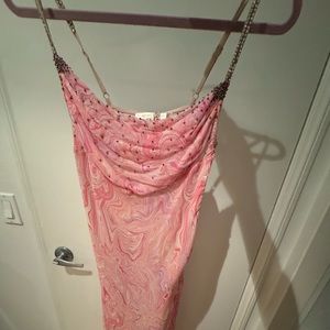 LoveShackFancy Pink Maxi Dress